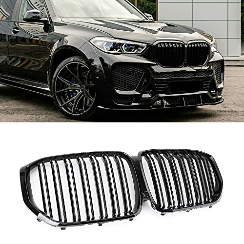 Amazon | X5 G05 グリル (2019-2023) X5 G05 グリル対応 ABS ブラック